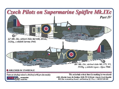 Czech Pilots On Supermarine Spitfire Mk.Ixc - Part Iv - image 2