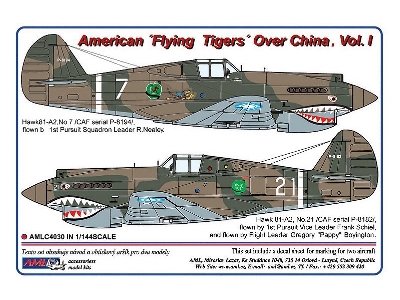 Curtiss Hawk 81-a2 'flying Tigers' Over China Part I - image 2