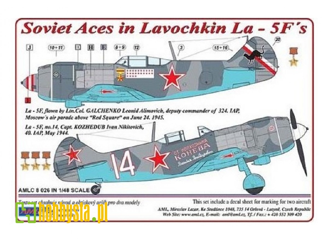 Soviet Aces In Lavochkin La-5f's - image 1