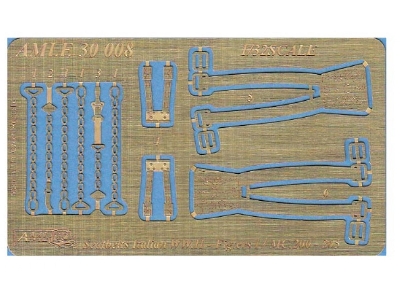 Italian Air Force Wwii Seatbelts For Macchi C.200/C.205 - image 2