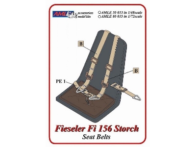 Fieseler Fi 156 Storch - Seat Belts - image 1