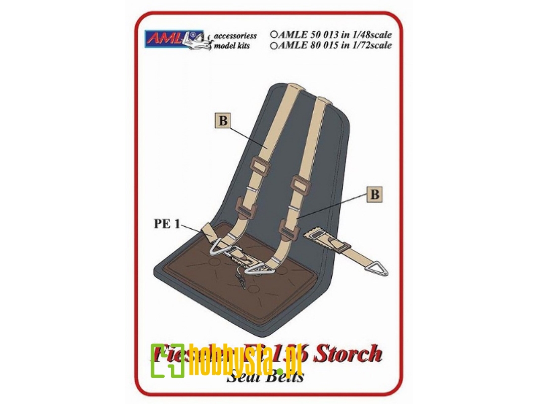 Fieseler Fi 156 Storch - Seat Belts - image 1