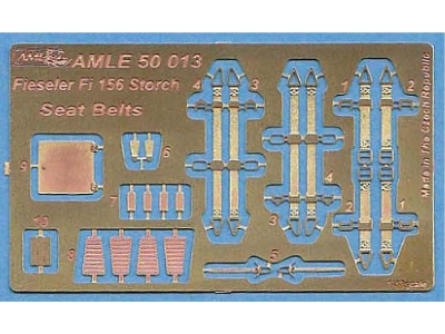 Fieseler Fi 156 Storch - Seat Belts - image 2