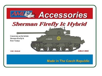 Czechoslovak Sherman Firefly Ic Hybrid - Conversion Set For Tamiya British Sherman Ic Firefly - image 1