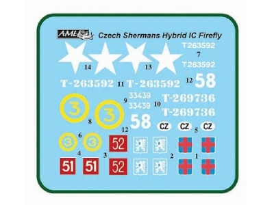 Czechoslovak Sherman Firefly Ic Hybrid - Conversion Set For Tamiya British Sherman Ic Firefly - image 4
