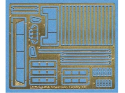 Czechoslovak Sherman Firefly Ic Hybrid - Conversion Set For Tamiya British Sherman Ic Firefly - image 6