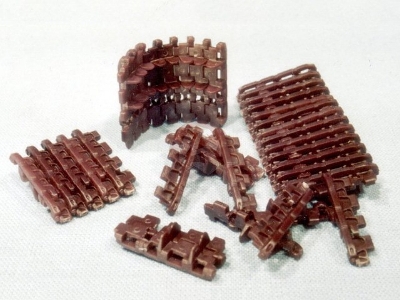 225 Plastic Injection Single Track Links For Tiger I (Summer Version, 210 Pcs) - image 1