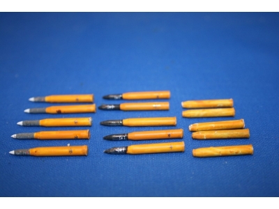 8.8 Cm White Metal Ammo For Nashorn, Kingtiger And Pak 43 (Kit Including Decals) - image 1