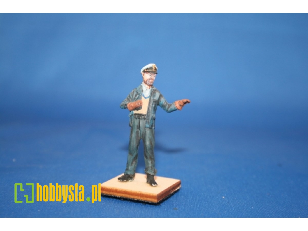 German U-boot Officer On Conning Tower I. Wo - image 1