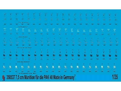 Stencils For 7,5 Cm Pak 40 Ammo - image 1