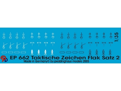 Wehrmacht Tactical Markings Anti Aircraft Units Set No. 2 - image 1