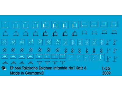 Wehrmacht Tactical Markings Infantry Units Set No. 6 - image 1