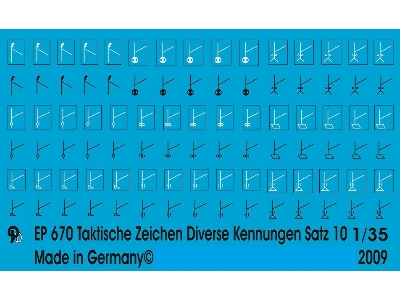 Wehrmacht Tactical Markings Special Units Set No. 10 - image 1