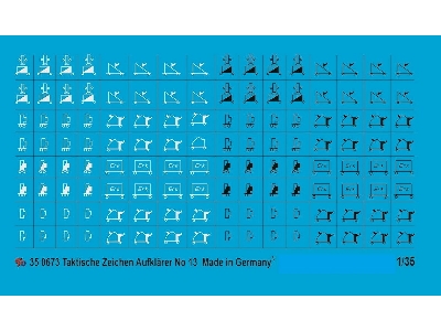 Wehrmacht Tactical Markings Recce Units Set No. 13 - image 1