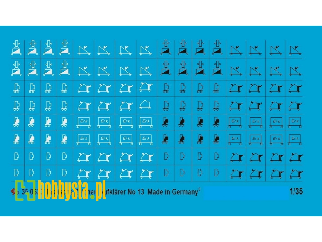 Wehrmacht Tactical Markings Recce Units Set No. 13 - image 1