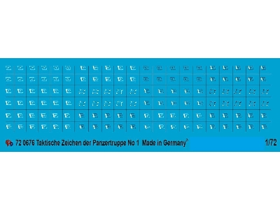 Wehrmacht Tactical Markings Tank Units Set No. 1 - image 1