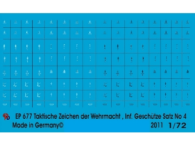 Wehrmacht Markings Infantry Guns Set No. 4 - image 1