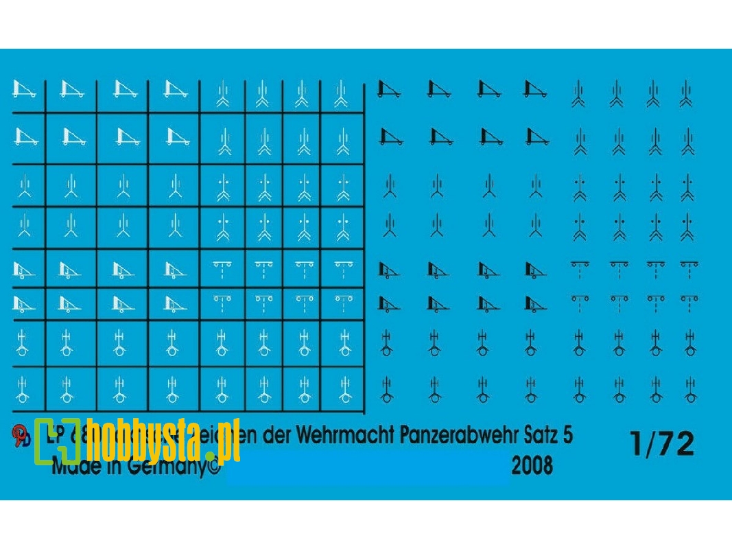 Wehrmacht Markings Anti Tank Units Set No. 5 - image 1