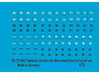 Wehrmacht Markings For Transport And Workshop Set No. 3 - image 1