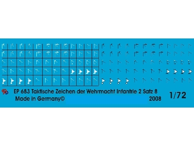 Wehrmacht Markings Infantry Units Set No. 8 - image 1