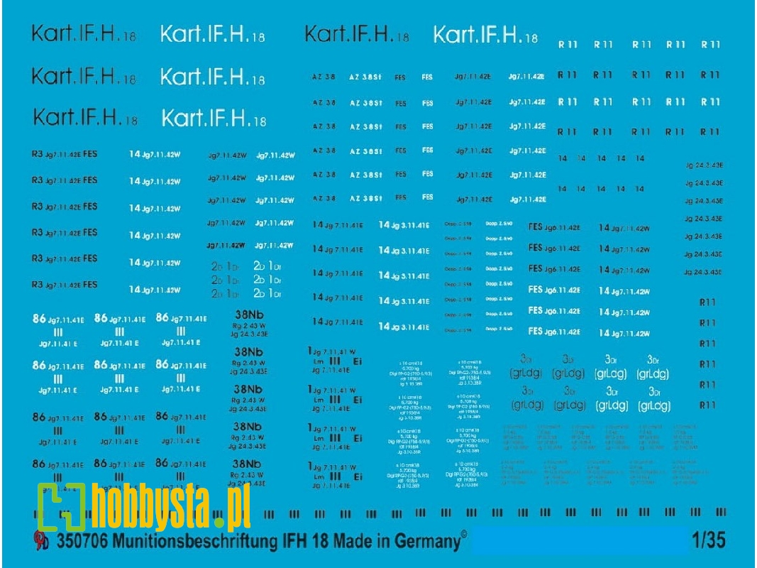 Ammo Markings For 10,5 Cm Lfh 18 Ammo - image 1