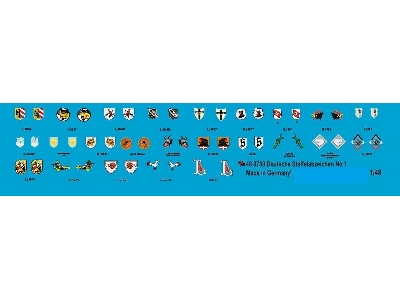 German Luftwaffe Different Unit Signs No. 1 - image 1