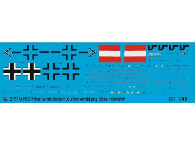 Fw 190 D 9 Major Gerhard Backhorn - image 1