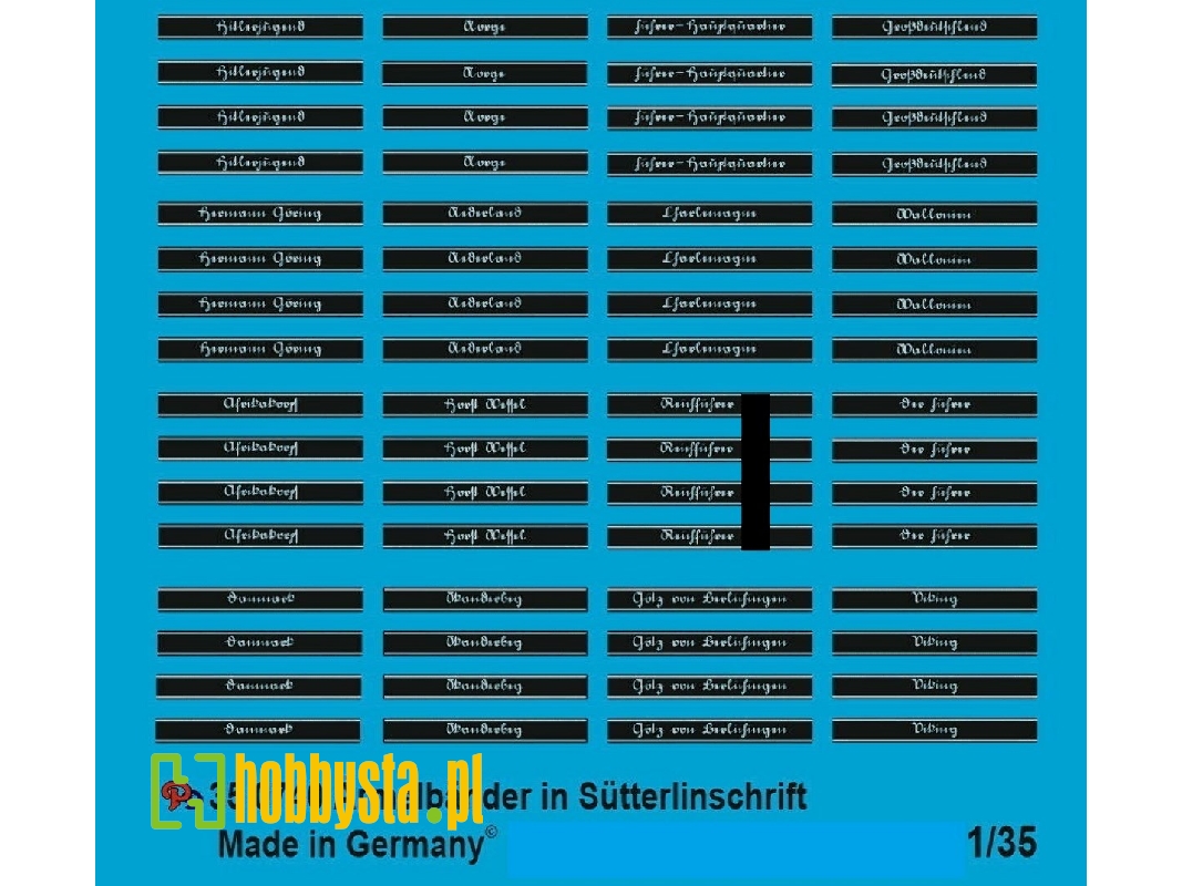 Waffen Ss Cuff Titles In Sütterlin Writing - image 1