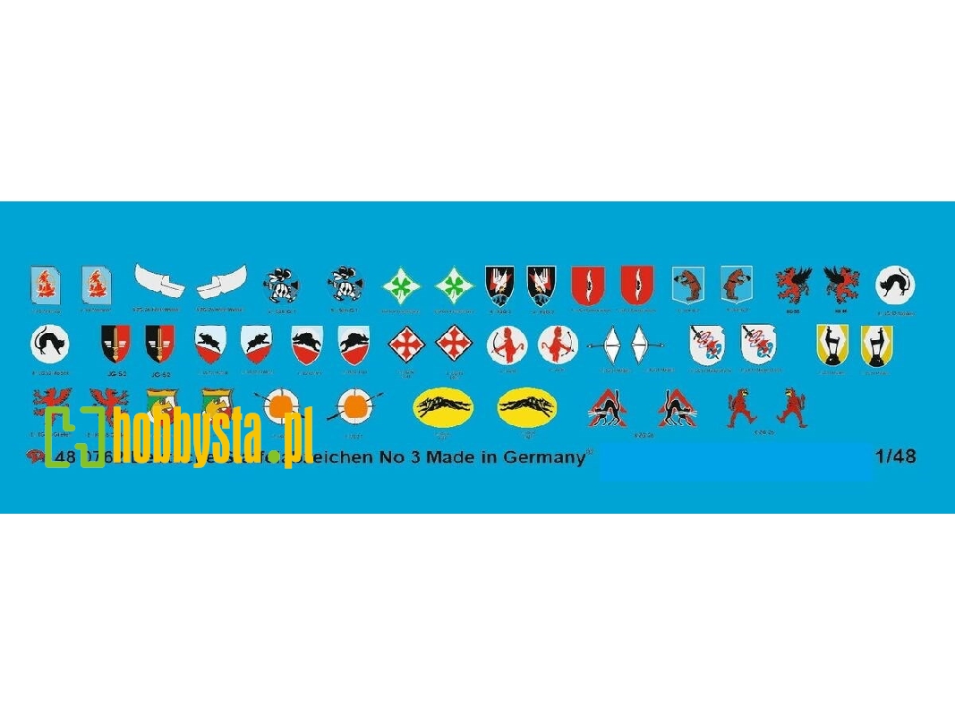 German Luftwaffe Different Fighter Unit Signs No. 3 - image 1