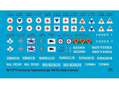 French Tank Markings 1939-1940 No. 2 - image 1