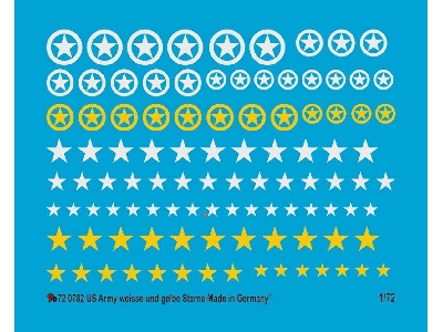 Us Army White And Yellow Stars - image 1