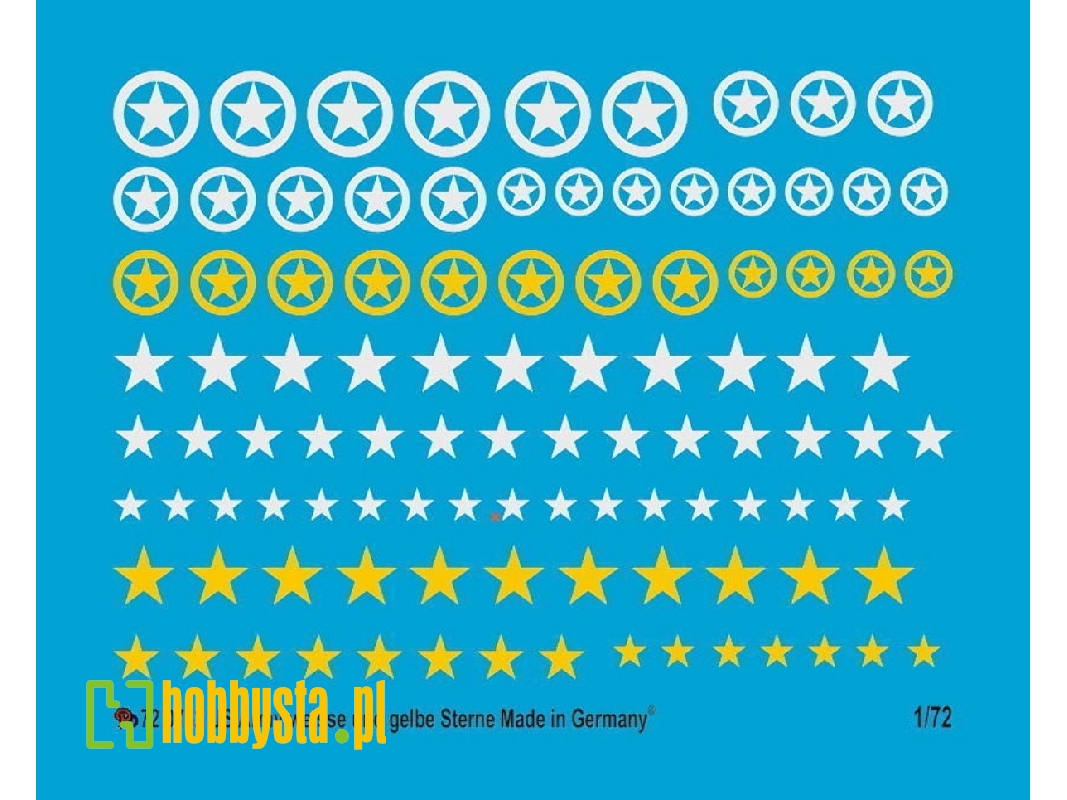 Us Army White And Yellow Stars - image 1
