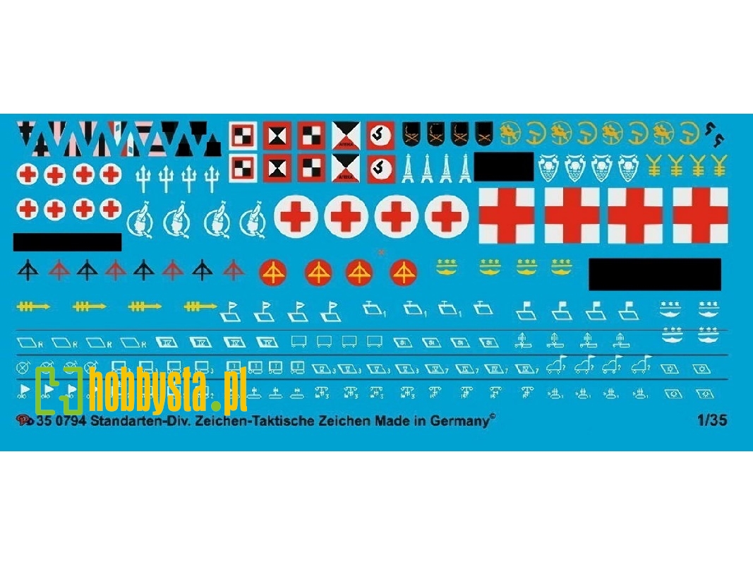German Divisional Signs, Vehicle Stand And Tactical Markings After 1942 - image 1