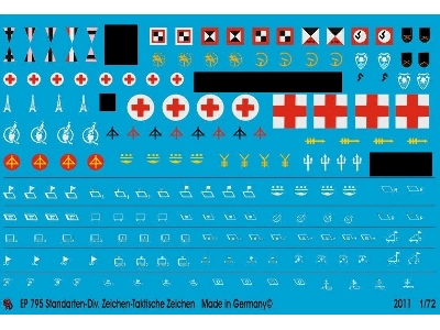 German Divisional Signs, Vehicle Stand And Tactical Markings After 1942 - image 1