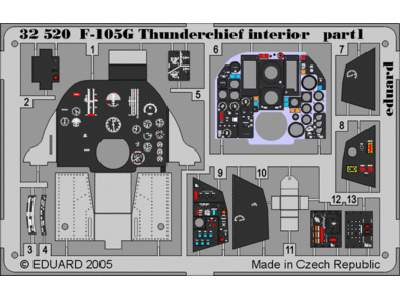 F-105G interior 1/32 - Trumpeter - image 1