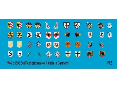German Luftwaffe Fighter Different Unit Signs No. 1 - image 1