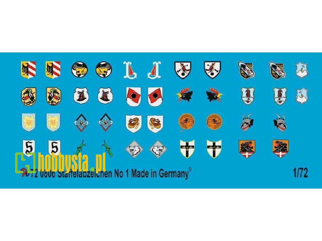 German Luftwaffe Fighter Different Unit Signs No. 1 - image 1