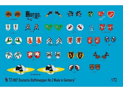 German Luftwaffe Fighter Different Unit Signs No. 2 - image 1