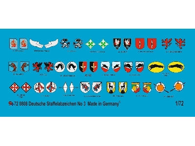 German Luftwaffe Fighter Different Unit Signs No. 3 - image 1