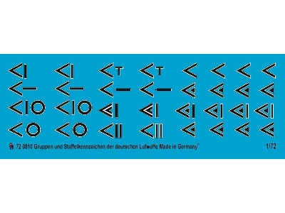 German Airforce Fighter Group And Staffel Markings - image 1