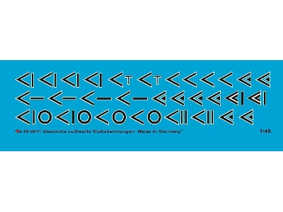 German Airforce Fighter Commanding Markings - image 1