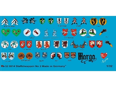 German Luftwaffe Fighter Different Unit Signs No. 2 - image 1
