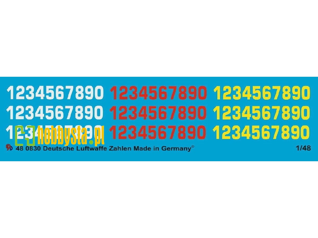 German Airforce Numbers No. 1 - image 1