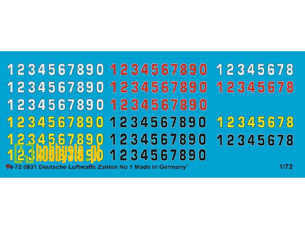 German Airforce Numbers No. 1 - image 1