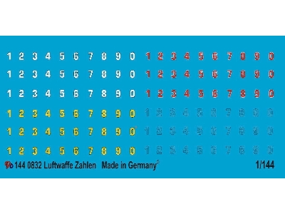German Airforce Numbers No. 1 - image 1