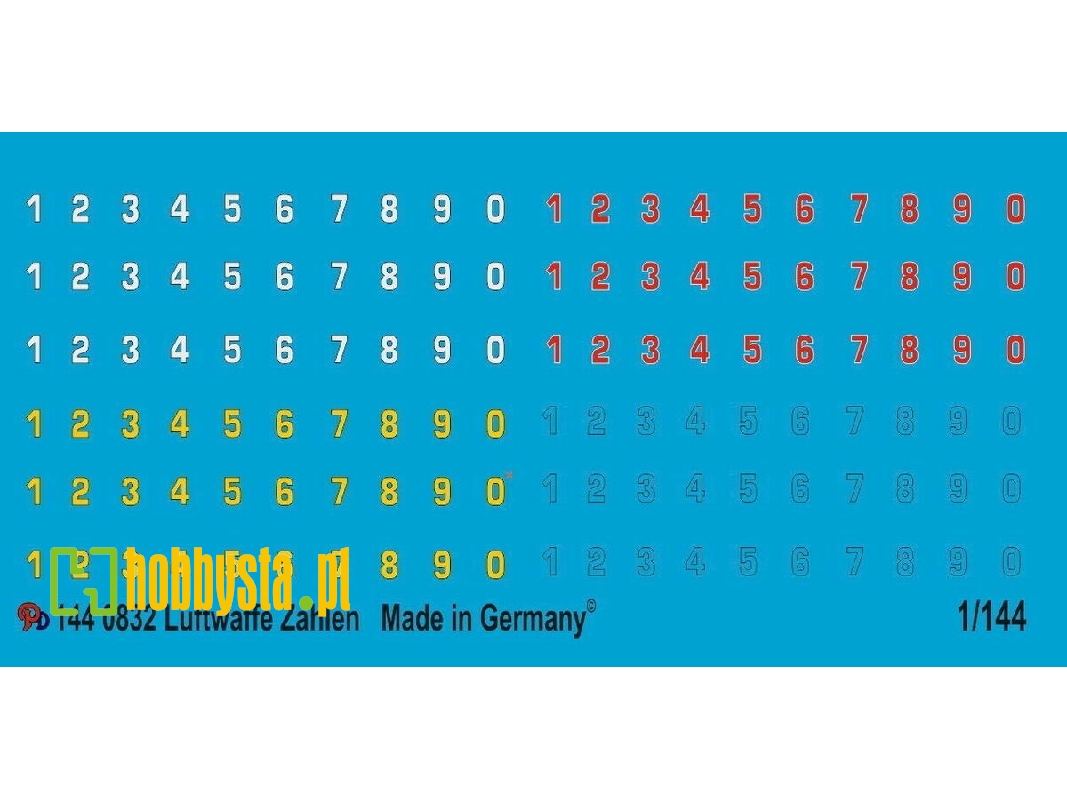 German Airforce Numbers No. 1 - image 1