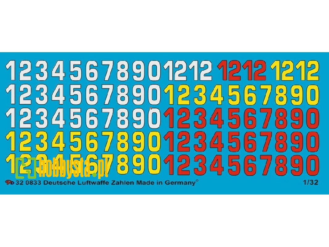 German Airforce Numbers No. 1 - image 1