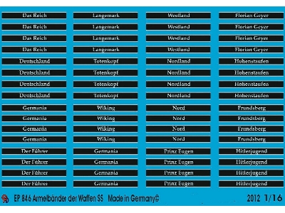 Cuff Titles Of The Waffen Ss - image 1