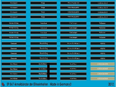 Cuff Titles Of The Waffen Ss And Wehrmacht - image 1