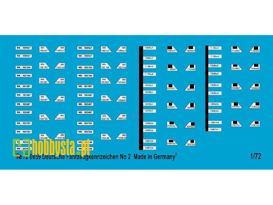 German Number Plates No. 2 - image 1